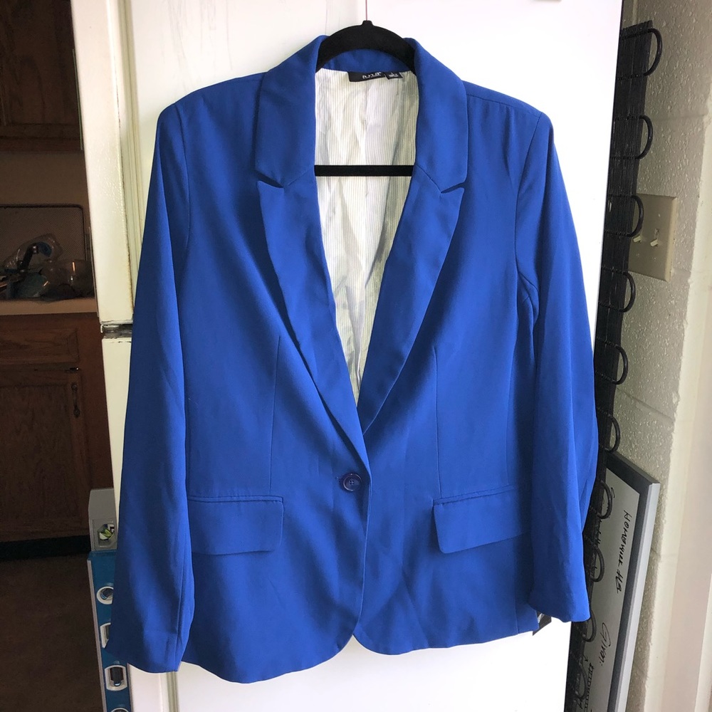 NWT Electric blue Ana blazer